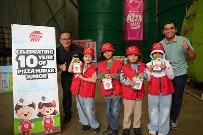 Pizza Hut Indonesia dan TUKR Rayakan 10 Tahun Pizza Maker Junior Ajak Anak Peduli Lingkungan