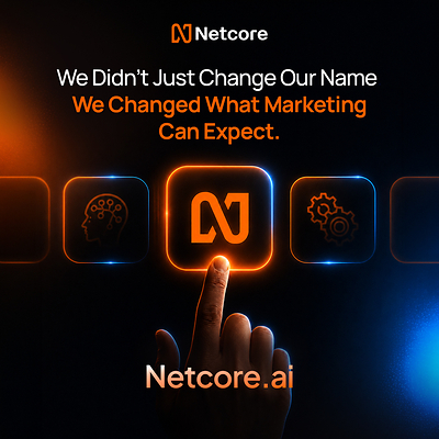 Netcore berganti nama menjadi Netcore.ai dan menjadi platform pemasaran berbasis AI agen pertama yang turut bertanggung jawab atas pertumbuhan pelanggan