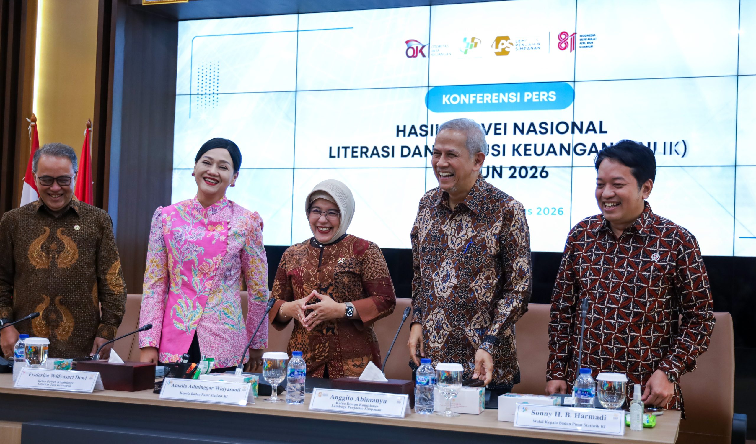 Literasi Keuangan Indonesia Naik Jadi 69,57%, Inklusi Tembus 93,61% Lampaui Target RPJMN