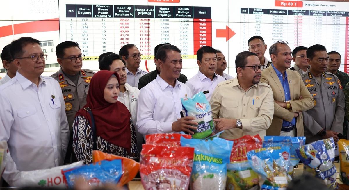 Mentan Amran Soroti Kelangkaan Beras Premium, Dugaan Mafia dan Harga Jadi Perhatian Pemerintah